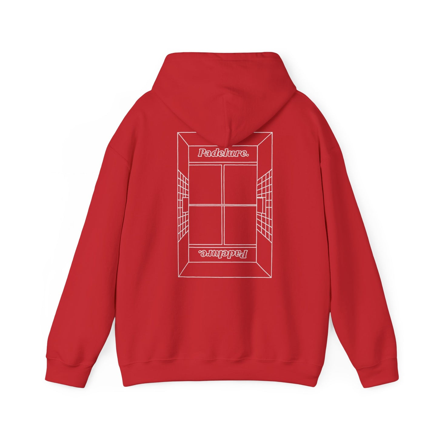 Hooded Sweatshirt Outlined Court