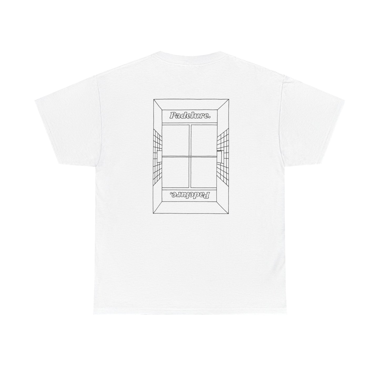 Casual Padelure. Tee - Outlined Court