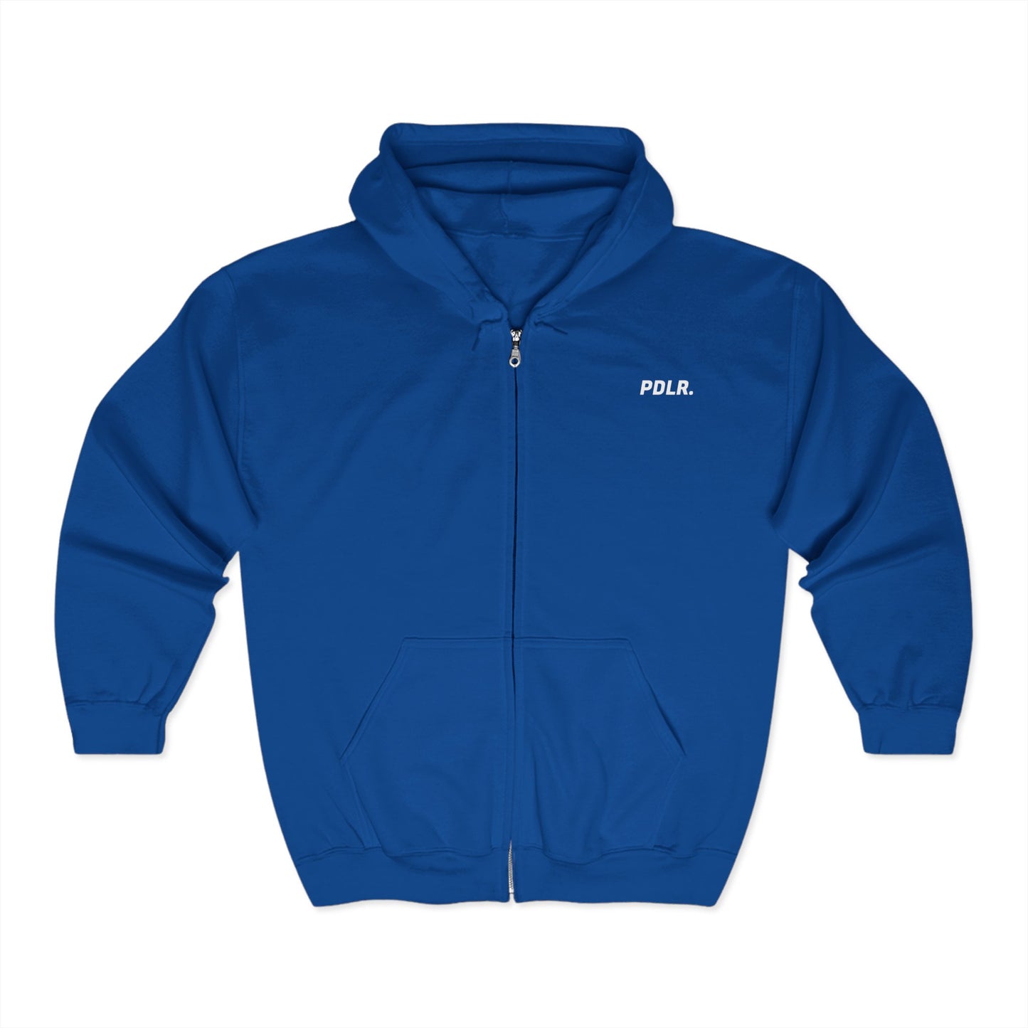 Full Zip Hooded Sweatshirt Padelure. On The Back Blue