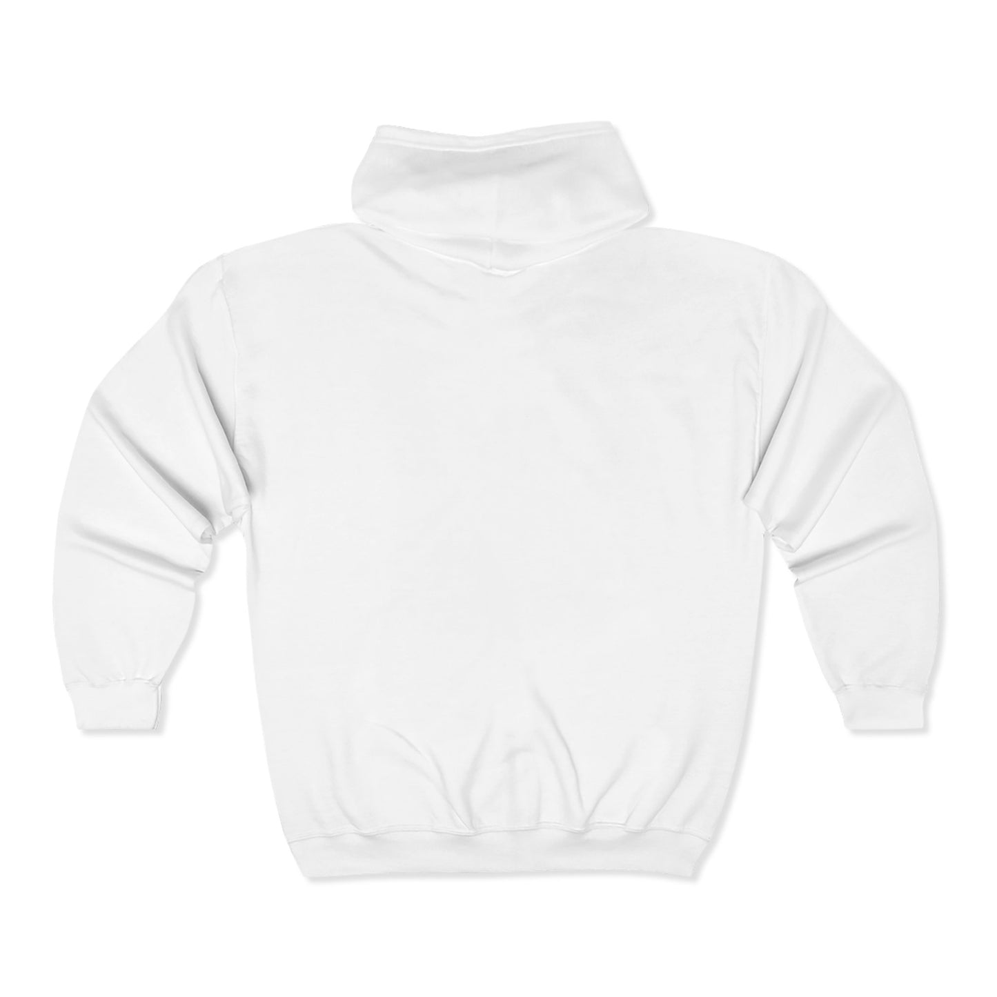 Full Zip Hooded Sweatshirt Padelure. White