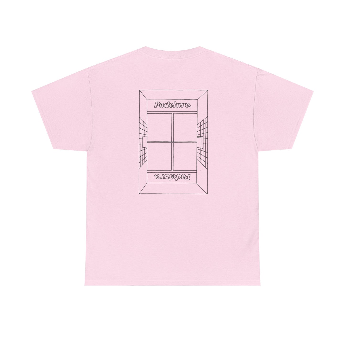 Casual Padelure. Tee - Outlined Court