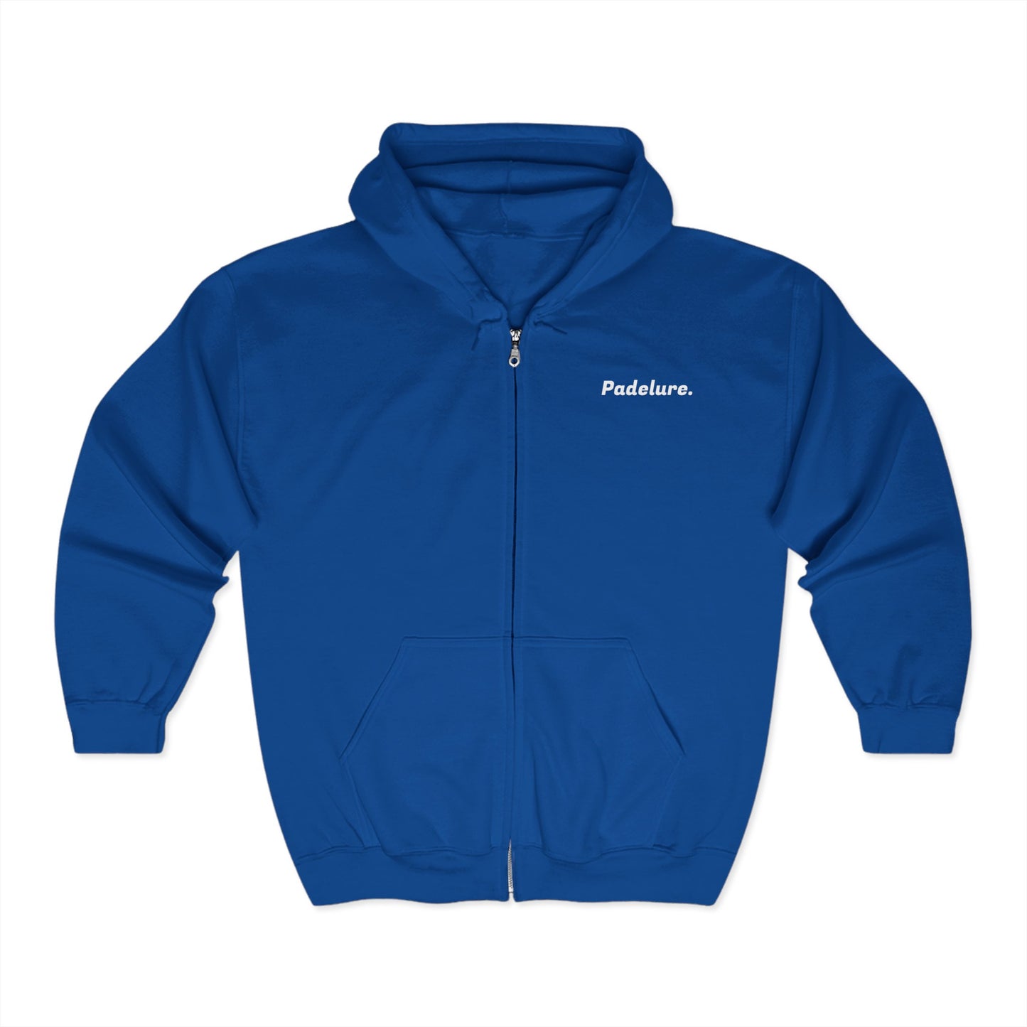 Full Zip Hooded Sweatshirt Padelure. Blue