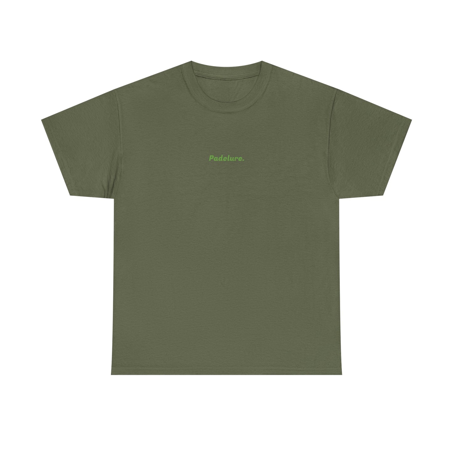 Casual Padelure. Tee - drawed outlined court