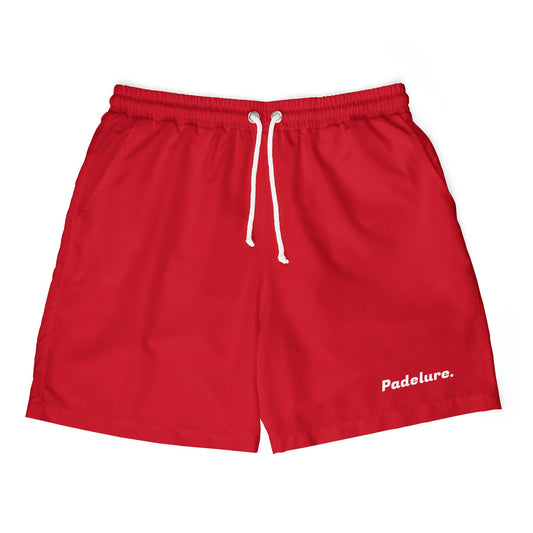 Unisex Swim Shorts Padelure. Red