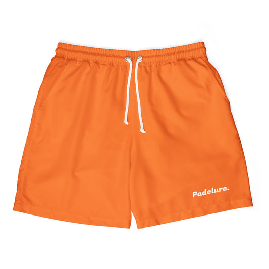 Unisex Swim Shorts Padelure. Orange