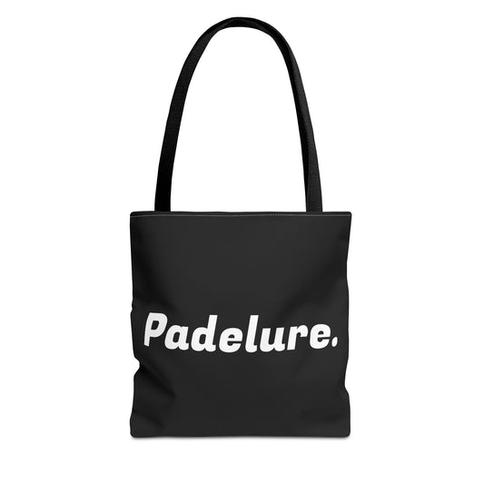Tote Bag Black Outlined.