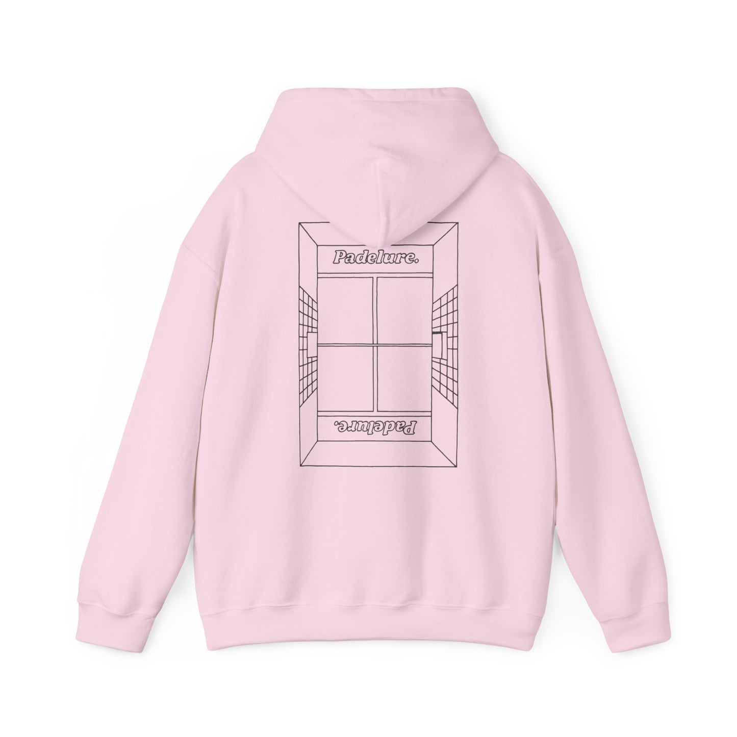Hooded Sweatshirt Outlined Court
