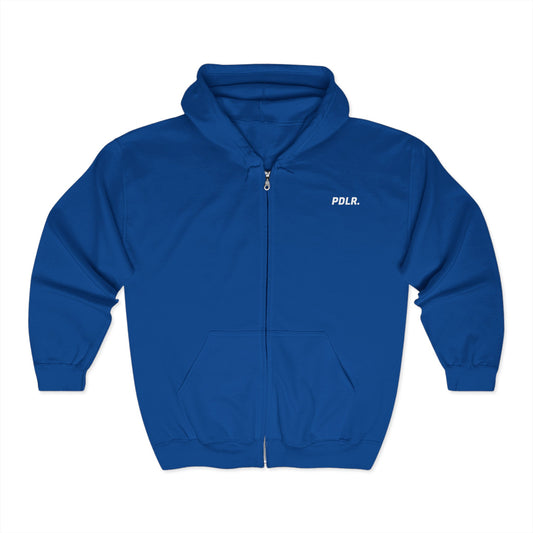 Full Zip Hooded Sweatshirt PDLR. Blue